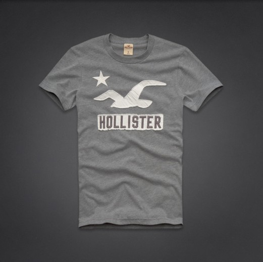 Hollister Hombres De Cuello Redondo Corto Remera HCO4350